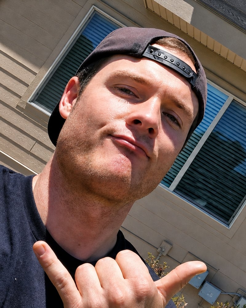 Quentin, owner of Uncle Q's Home Services, on a residential job in Heber City